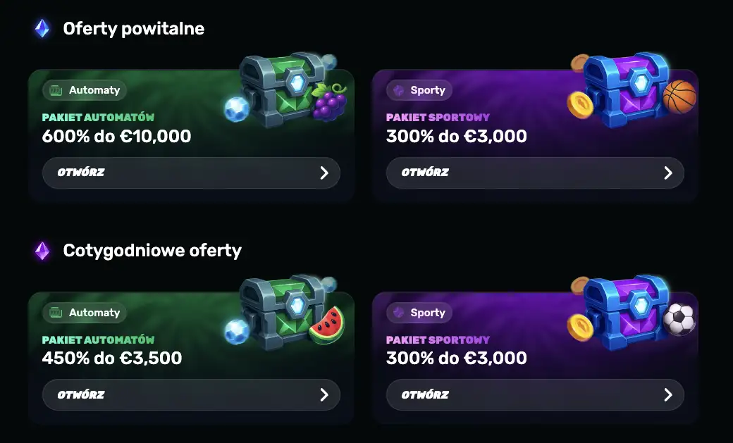 Wino Casino Bonus